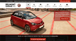 Desktop Screenshot of belmontusedcars.co.uk